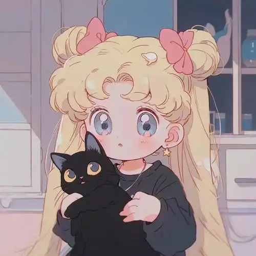 Q版动漫人物头像 甜系少女
